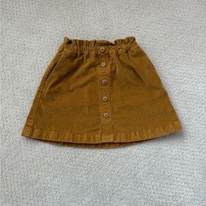Jcrew Crew Cuts Brown corduroy Skirt